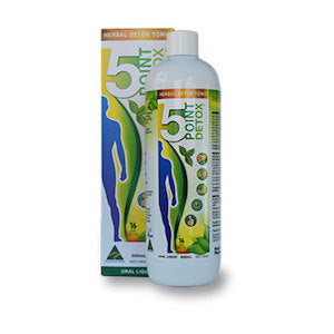 Point Pharma 5 Point Detox Herbal Tonic 500ml