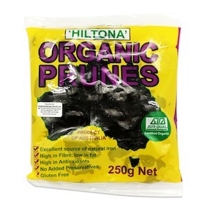 Hiltona Prunes Organic 250g