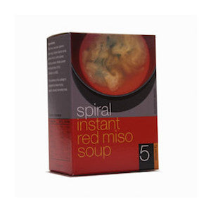 Spiral Instant Red Miso Soup 5 x 7g