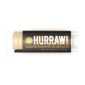 Hurraw! Tangerine Chamomile SPF15 Lip Balm 4.8g