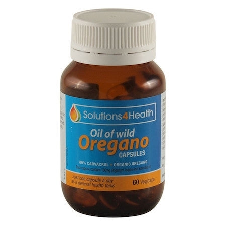 Solutions 4 Health Oil of Wild Oregano 120caps