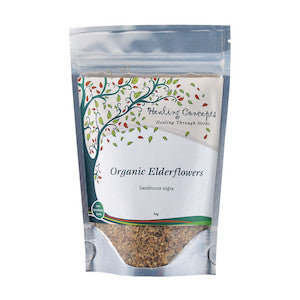 Healing Concepts Elderflowers Organic 50g