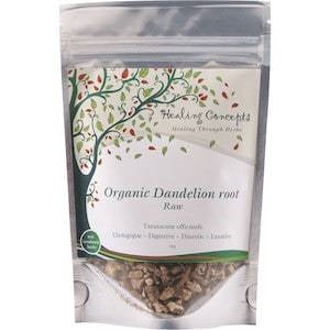 Healing Concepts Dandelion Root Raw Organic 50g