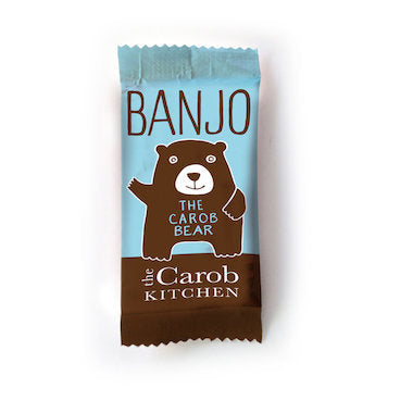 The Carob Kitchen Banjo MILK Carob Bear 15g
