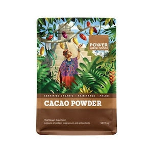 Power Super Foods Cacao Powder Organic 1kg