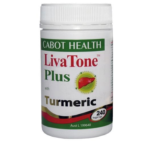 Cabot Health Livatone Plus With Turmeric 240caps