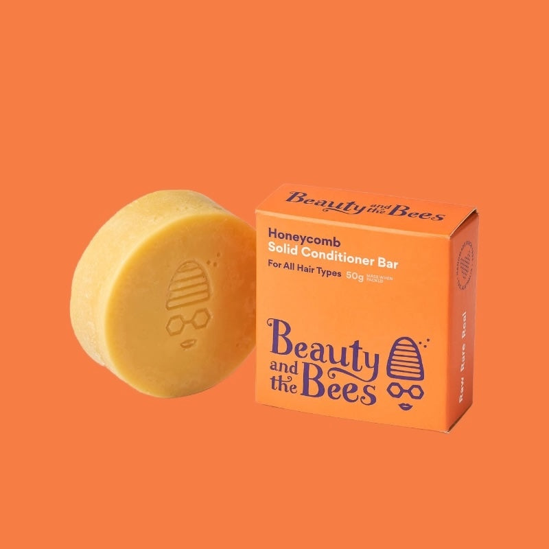 Beauty and the Bees Honeycomb Hair Conditioner Bar 50g