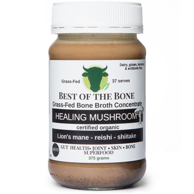 Best of the Bone Organic Broth Healing Mushroom 390g