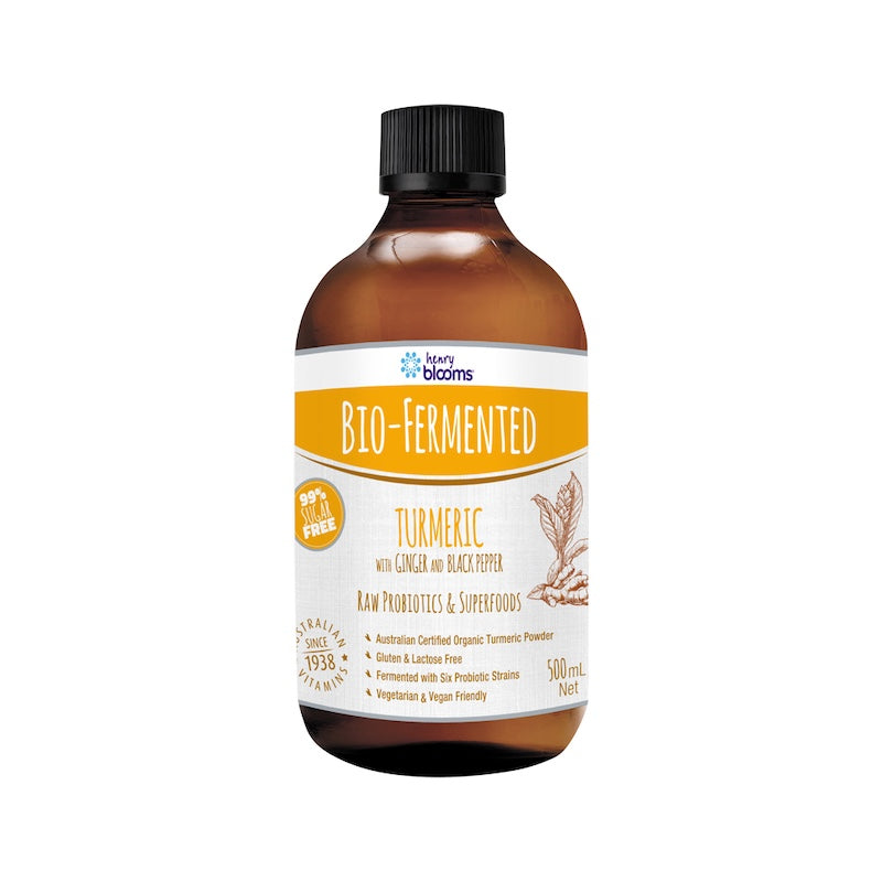 Blooms Bio-Fermented Turmeric (with Ginger and Black Pepper) 500ml