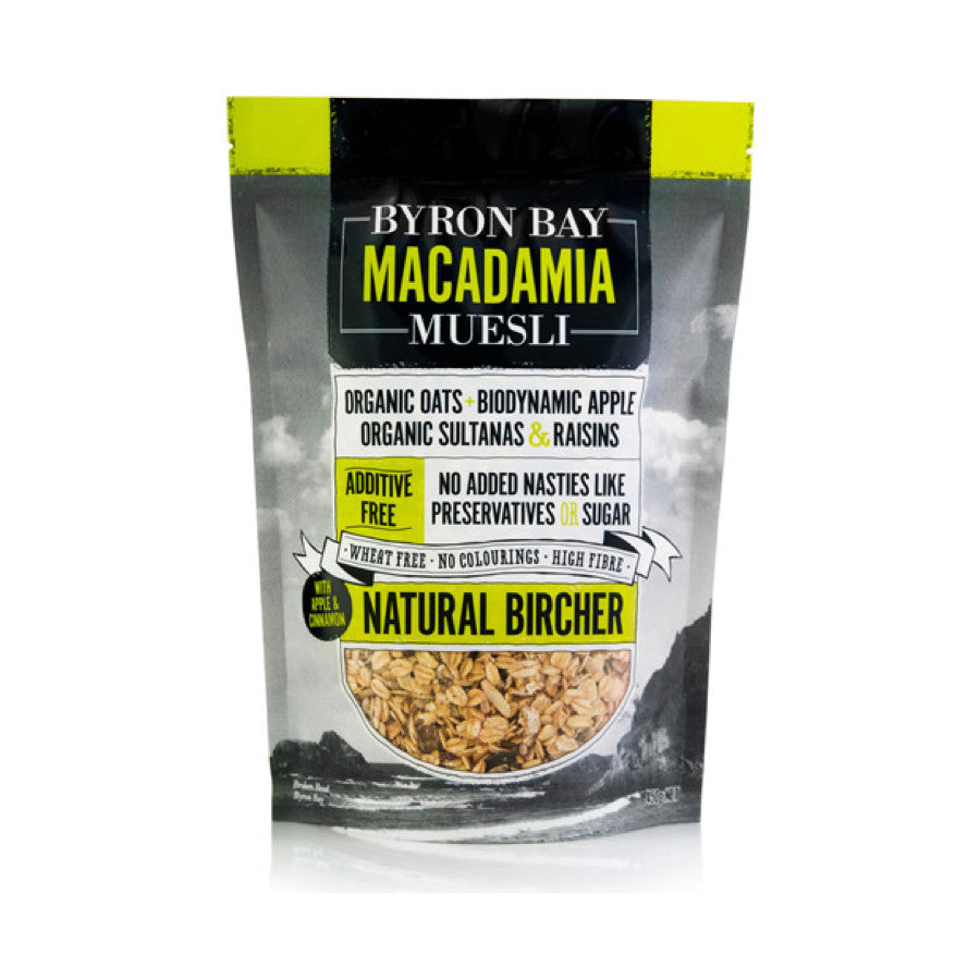 Byron Bay Macadamia Muesli Bircher Style 2kg