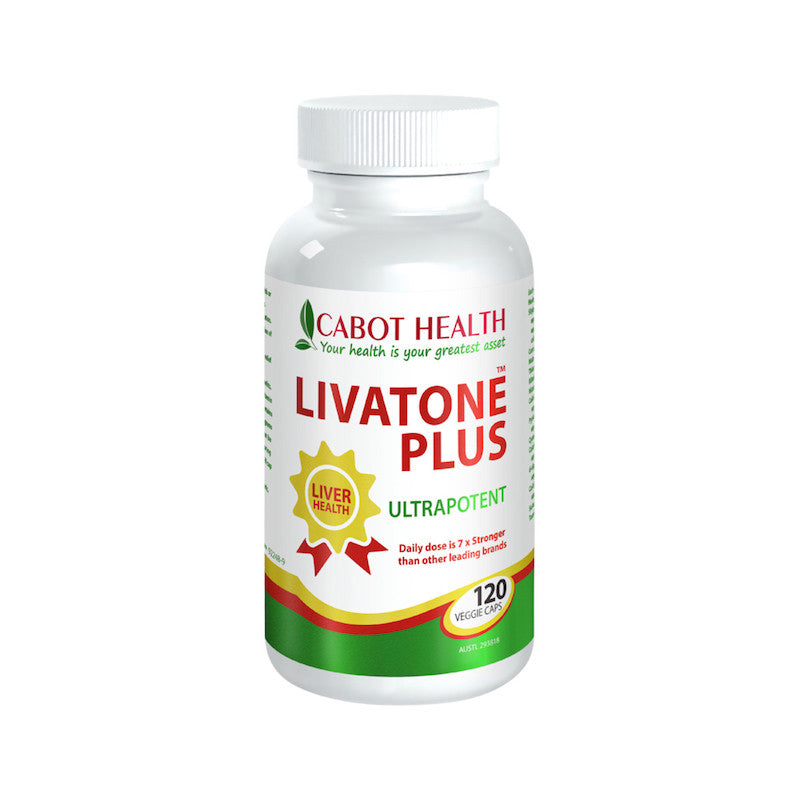 Cabot Health Livatone Plus With Turmeric 120caps