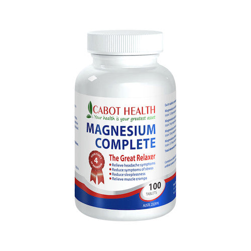 Cabot Health Magnesium Complete 100tabs