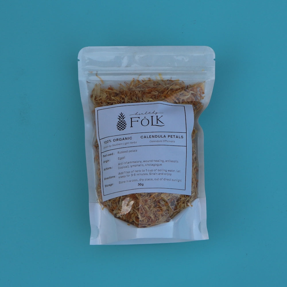 Healthy Folk Organic Calendula Petals 30g