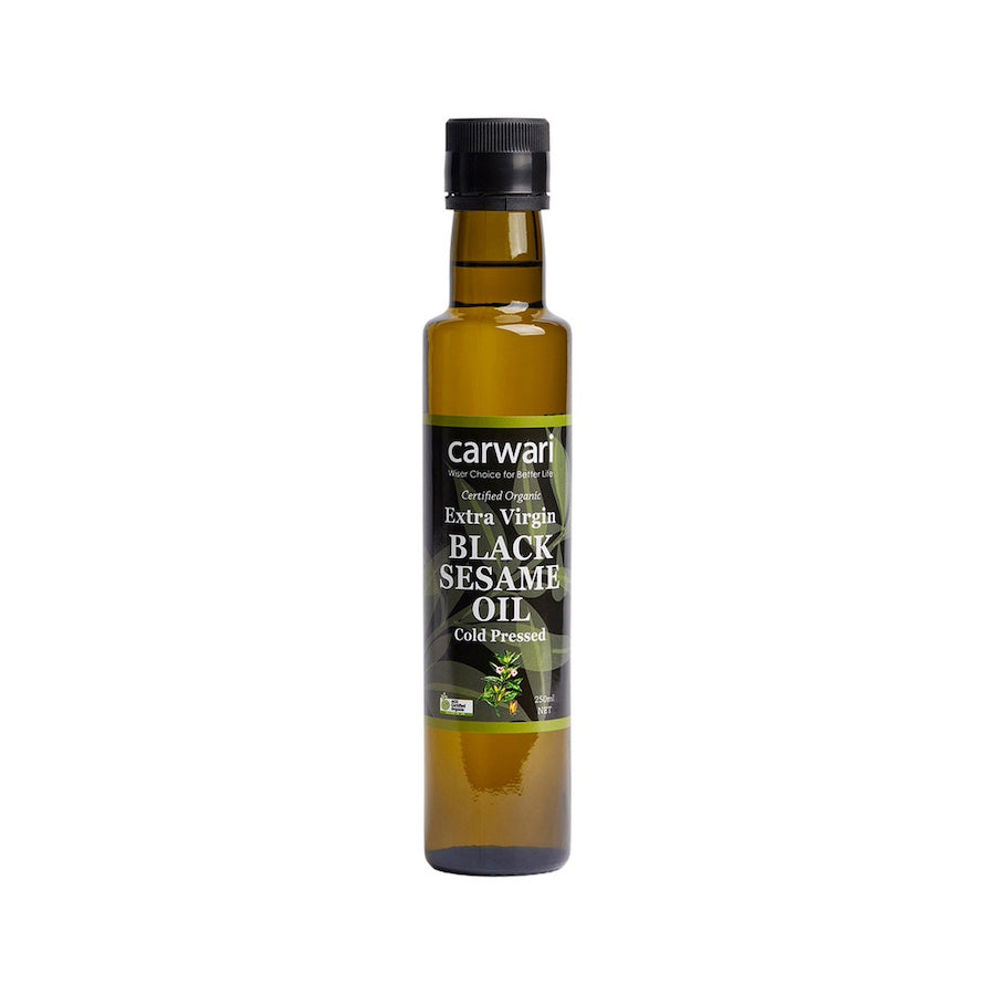 Carwari Extra Virgin Black Sesame Oil Organic 250ml