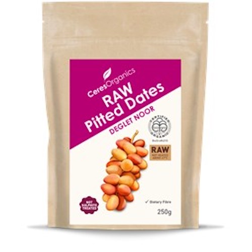 Ceres Organics Dates Raw Pitted 250g