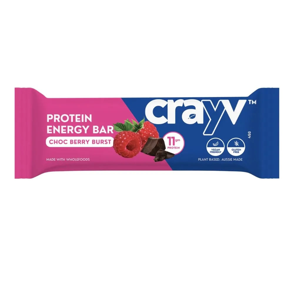 Crayv Protein Energy Bar CHOC BERRY BURST 45g