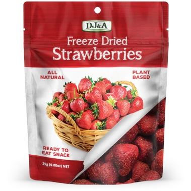 DJ & A Freeze Dried Strawberries 25g