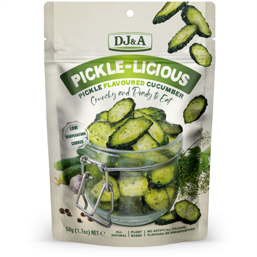 DJ & A Pickle-Licious Pickled Cucumber 50g