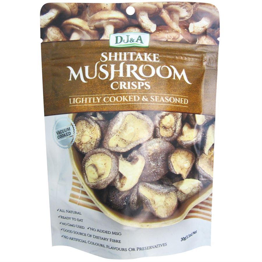 DJ & A Shiitake Mushroom Crisps 30g