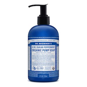 Dr. Bronners 4-in-1 Peppermint Pump Soap 355ml