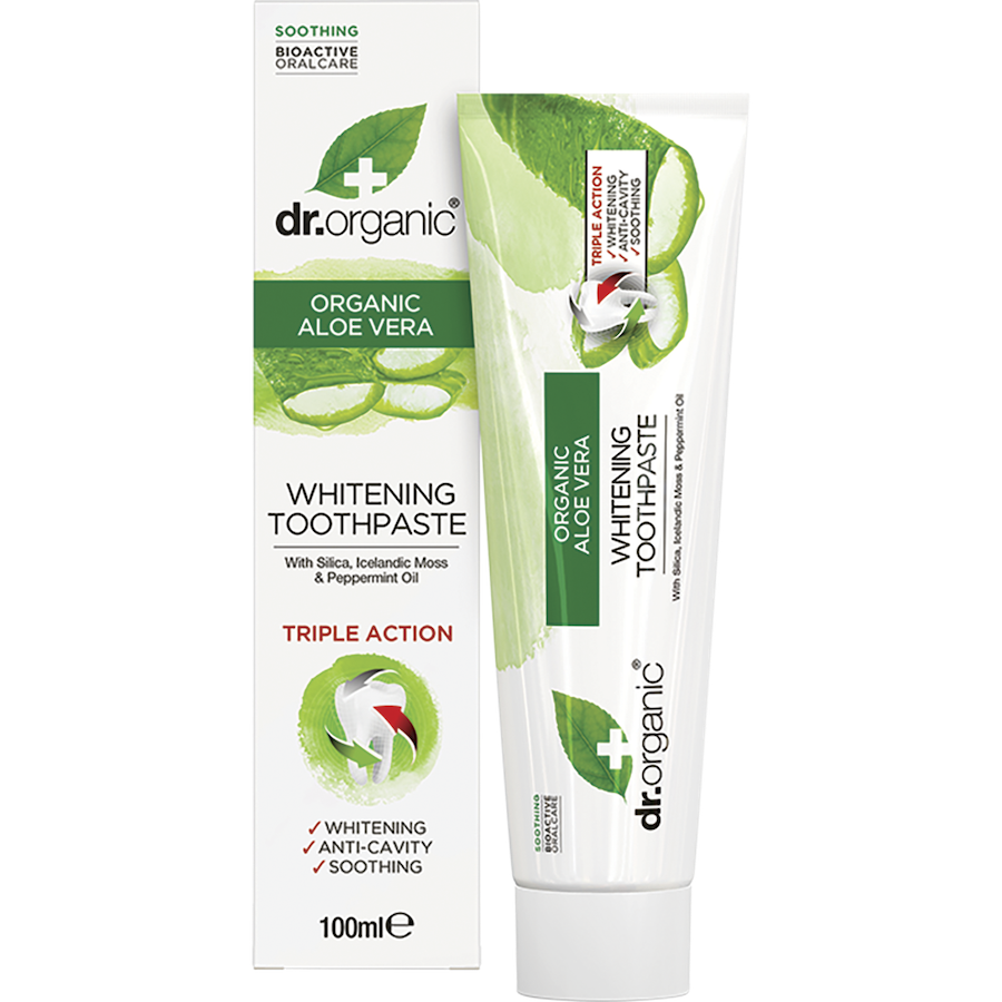 Dr. Organic Aloe Vera Whitening Toothpaste Organic 100ml