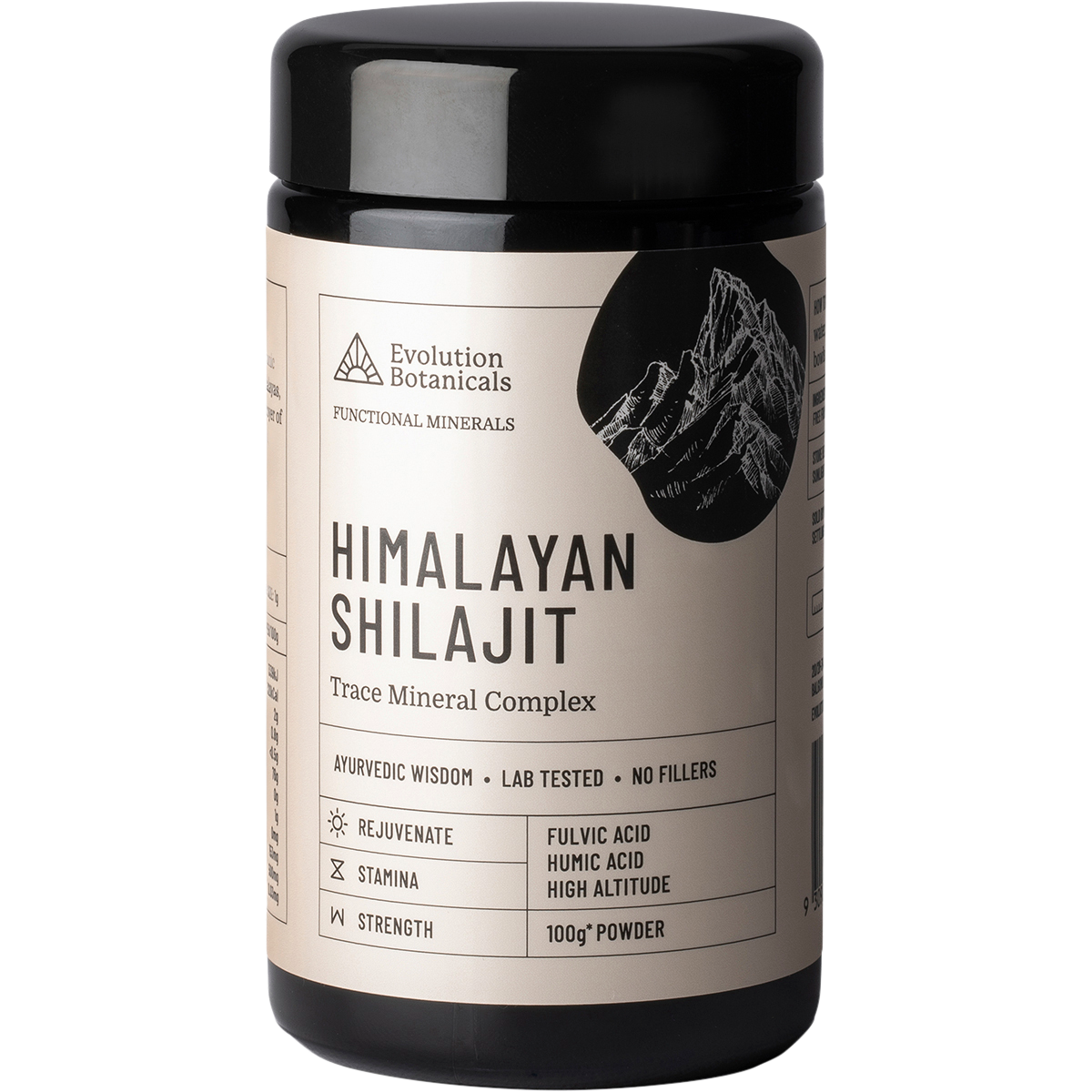 Evolution Botanicals Himalayan Shilajit 100g