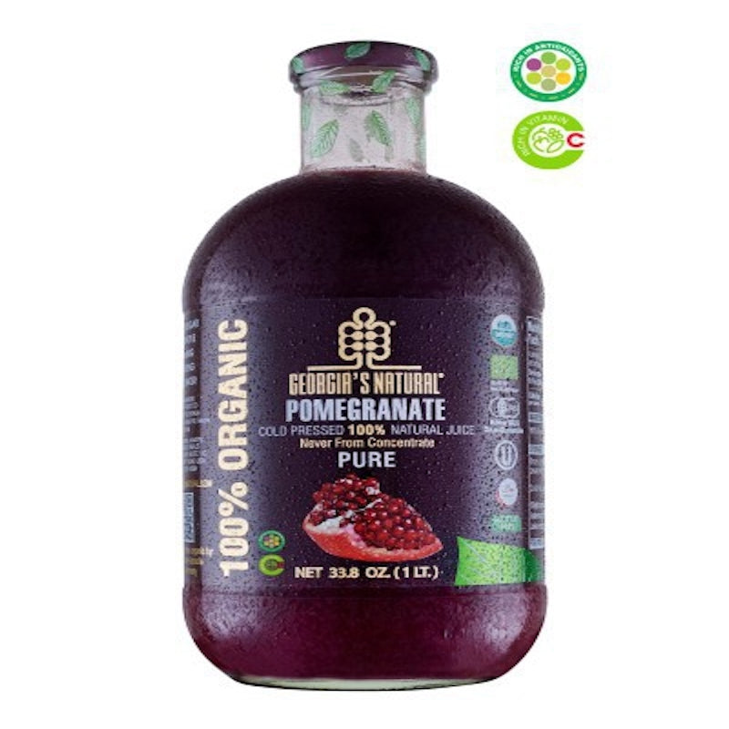 Georgia's Natural Pomegranate Juice Organic 1Lt