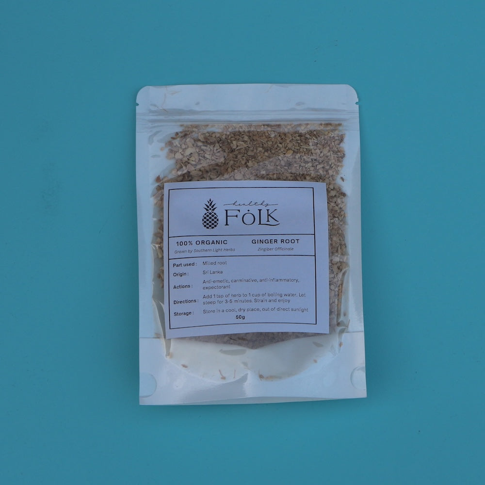 Healthy Folk Organic Ginger Root 50g