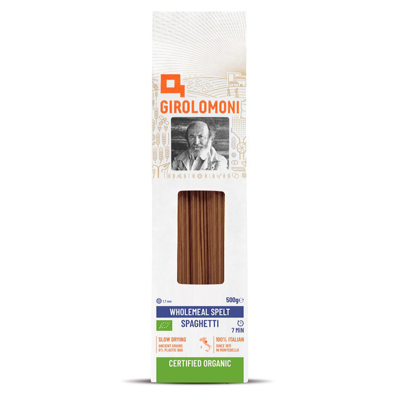 Girolomoni Organic Wholemeal Spelt Pasta Spaghetti 500g