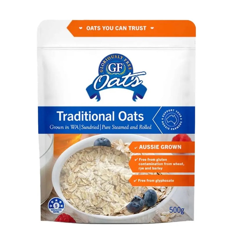 Gloriously Free Uncontaminated Aussie Oats 500g