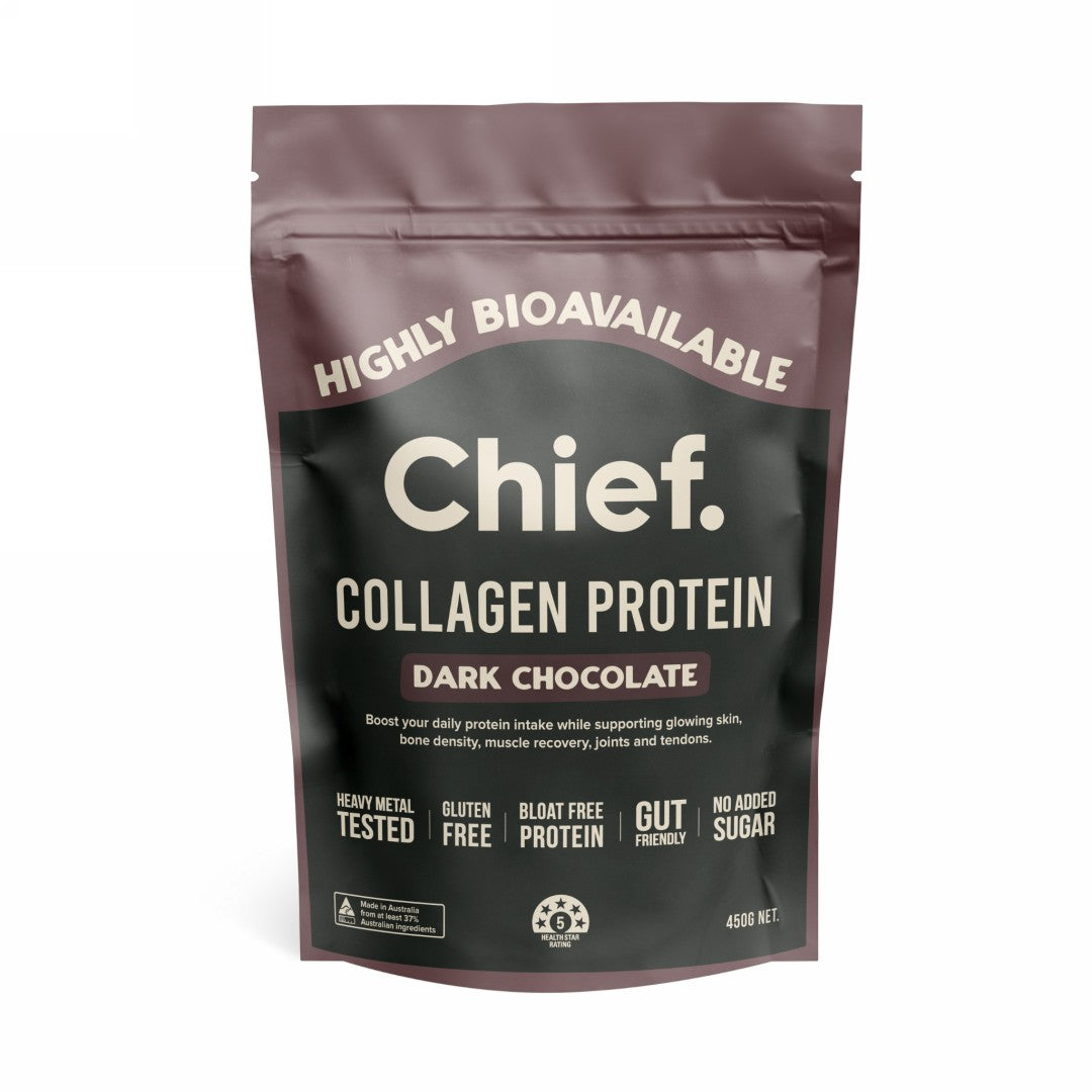 Chief Nutrition Collagen Protein DARK CHOCOLATE 450g
