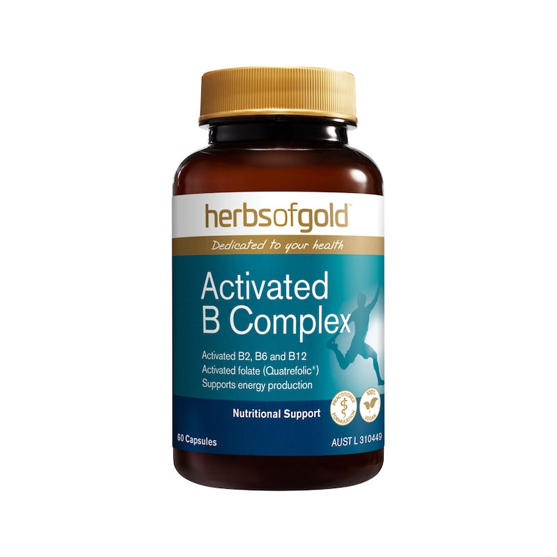 Herbs of Gold Activated B Complex 60caps