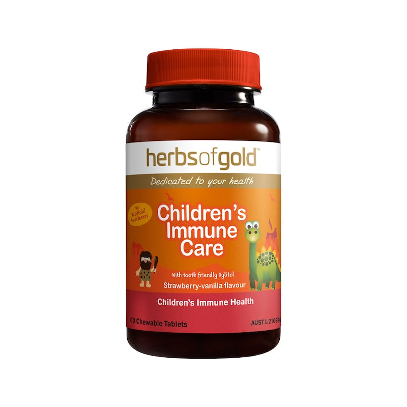 Herbs of Gold Children's Immune Care 60tabs