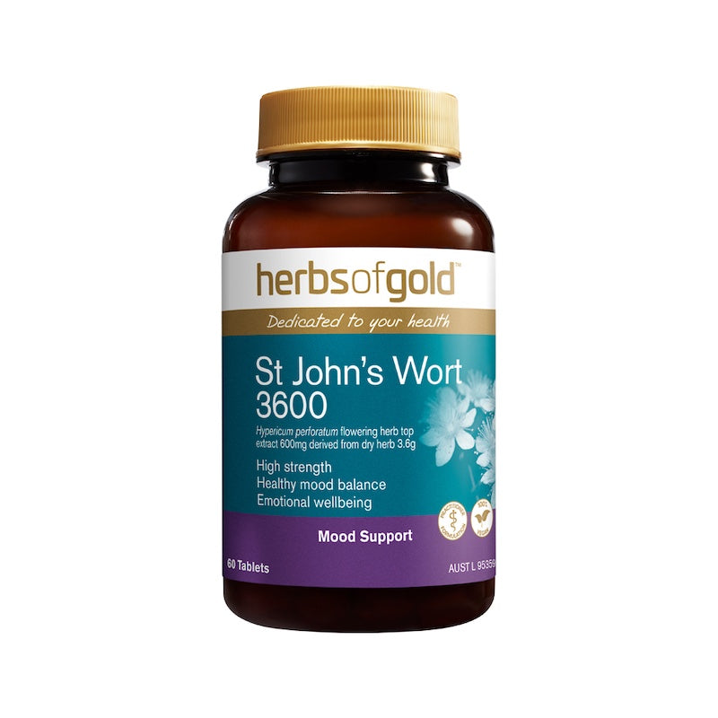 Herbs of Gold St John's Wort 3600 60tabs