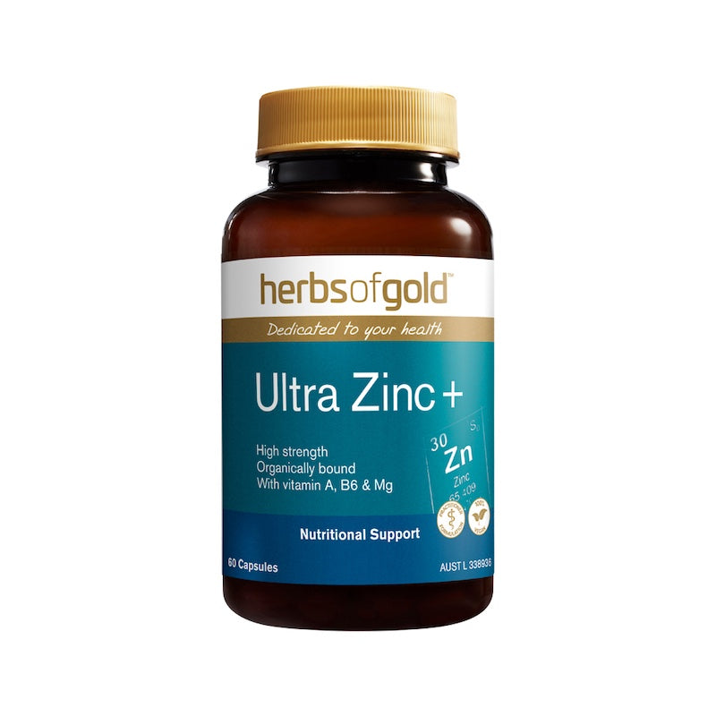 Herbs of Gold Ultra Zinc 60caps