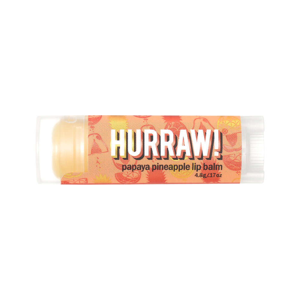Hurraw! Papaya Pineapple  Lip Balm 4.8g