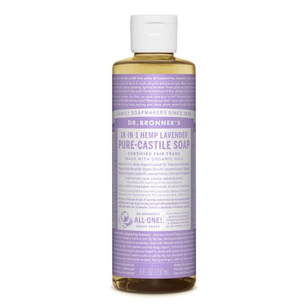 Dr. Bronners Hemp Pure Castile Soap Lavender 237ml