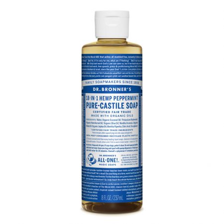 Dr. Bronners Hemp Pure Castile Soap Peppermint 237ml