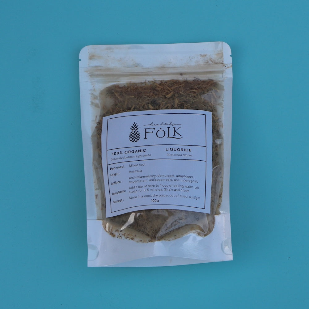 Healthy Folk Organic Liquorice Root 100g