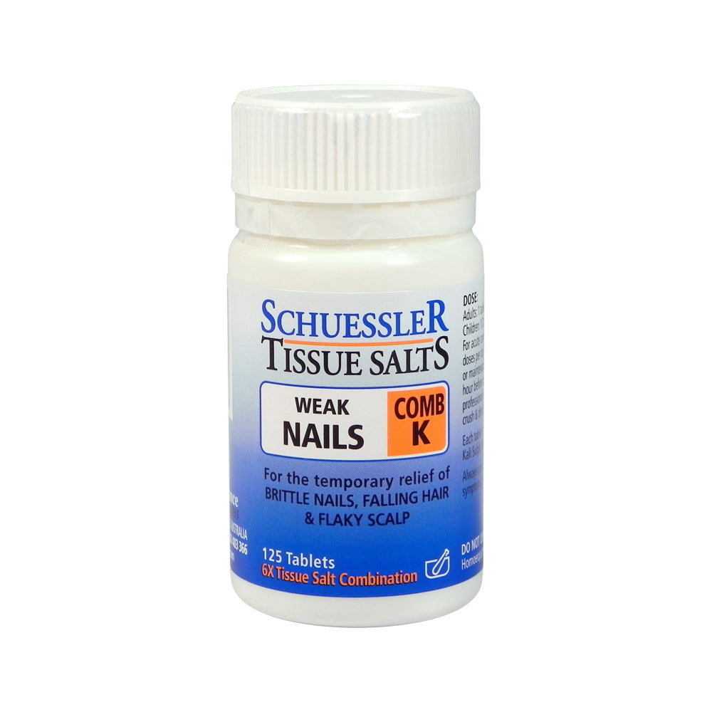 Martin & Pleasance Weak Nails Comb K 125tabs