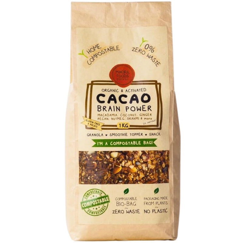 Mindful Foods Cacao Brain Power Organic Granola 1kg