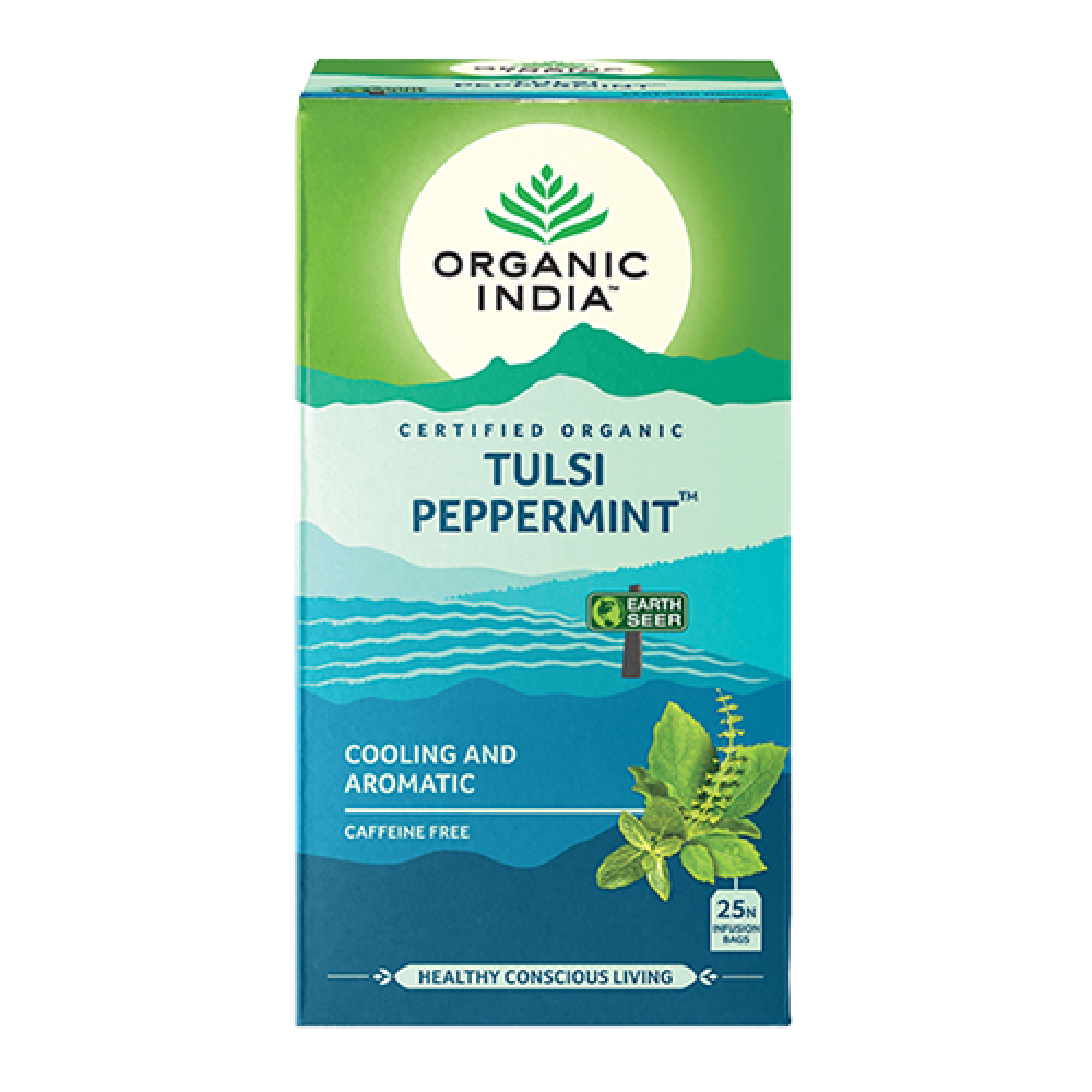 Organic India Tulsi Tea Peppermint 25bags