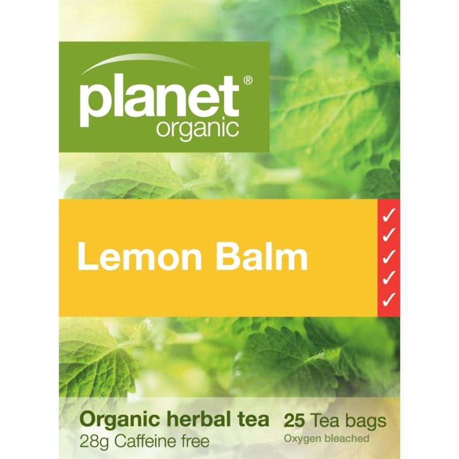 Planet Organic Lemon Balm 25bags