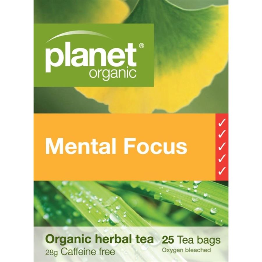 Planet Organic Mental Focus 25bags