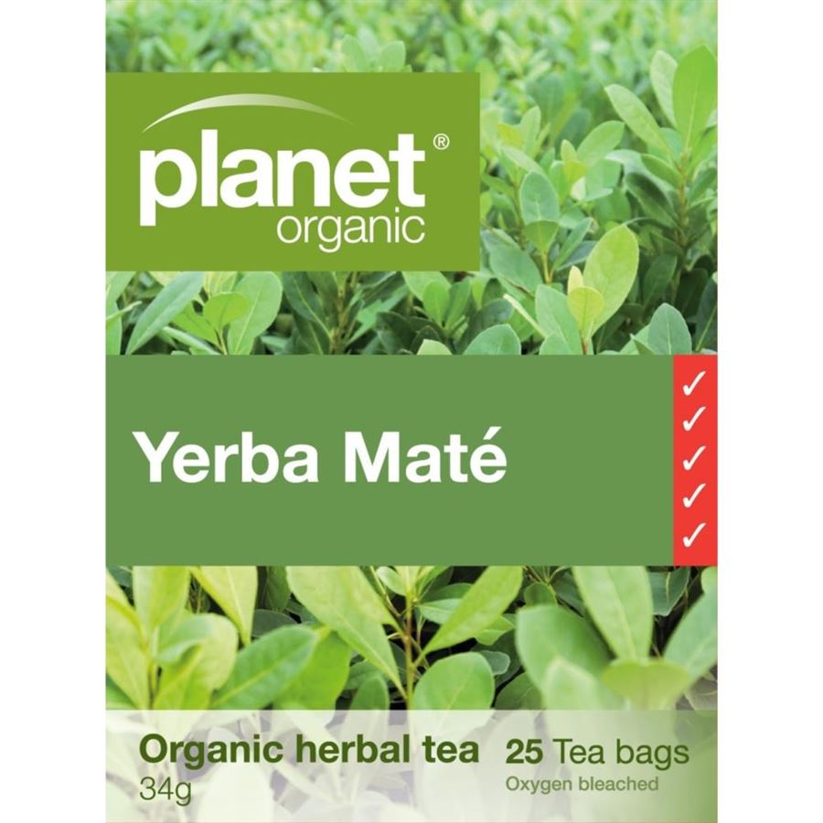 Planet Organic Yerba Mate 25bags