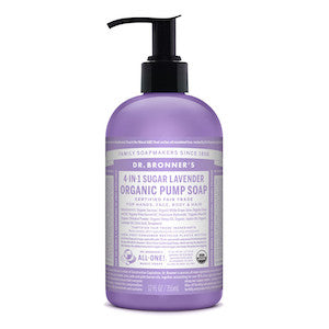 Dr. Bronners 4-in-1 Lavender Pump Soap 355ml