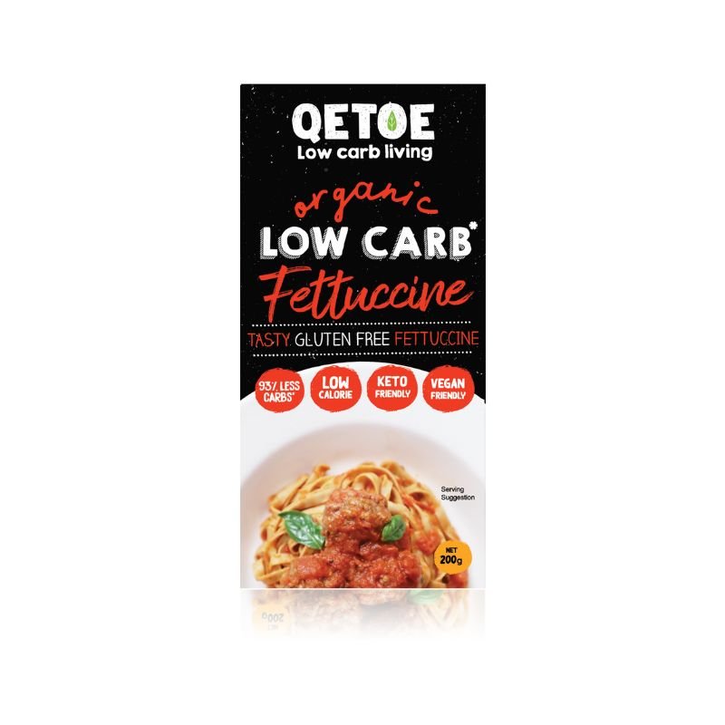 Qetoe Organic Low Carb Fettuccine 200g