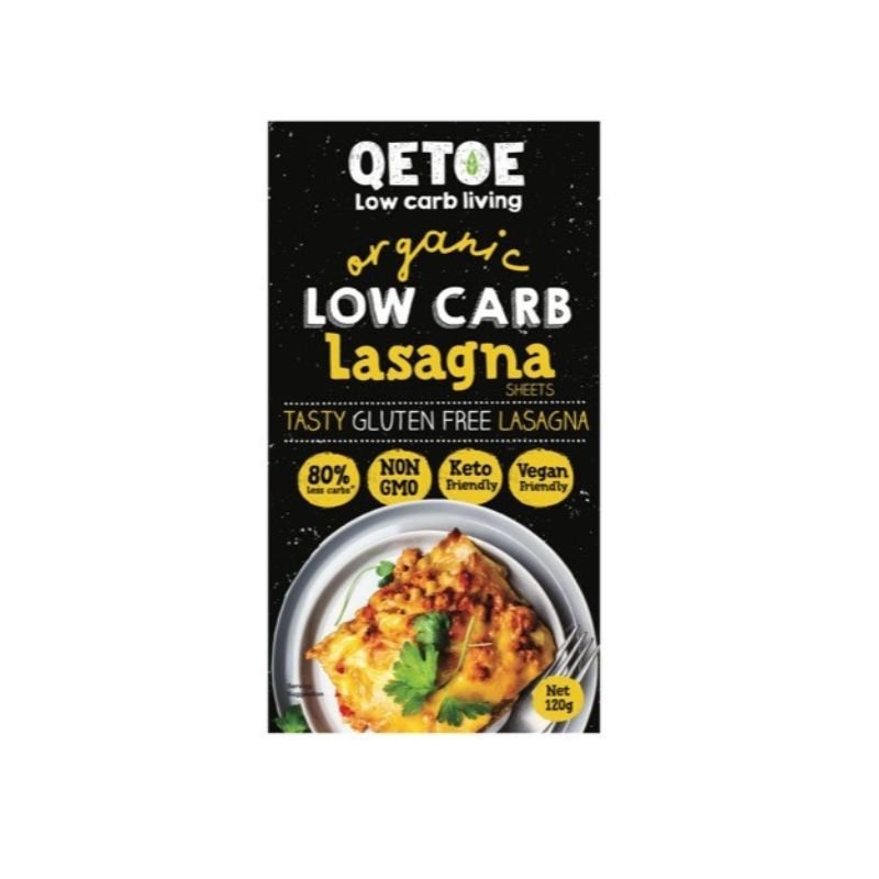 Qetoe Organic Low Carb Lasagna 120g