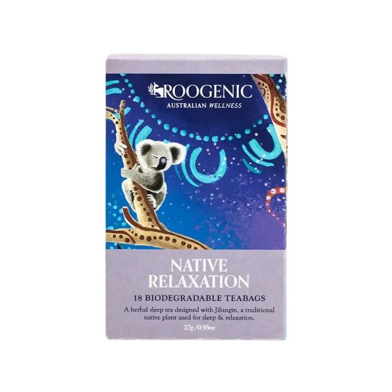 Roogenic Australia Native Sleep Tea FLORAL Infusion 18bags