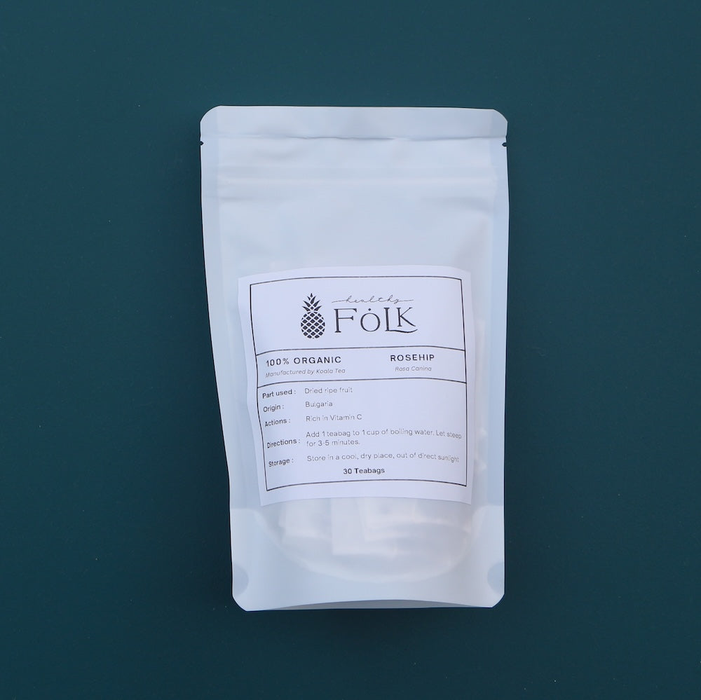 Healthy Folk Organic Rosehip 30bags